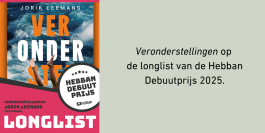 'Veronderstellingen' op longlist Hebban Debuutprijs 2025